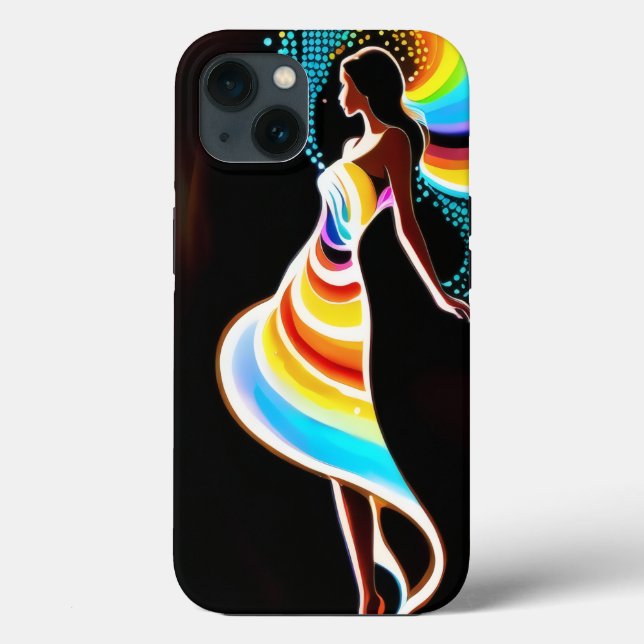 Rainbow Serenity iPhone/iPad Gehäuse Case-Mate iPhone Hülle (Rückseite)