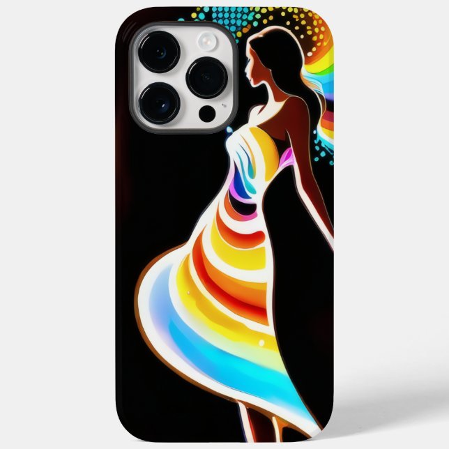 Rainbow Serenity iPhone/iPad Gehäuse Case-Mate iPhone Hülle (Rückseite)