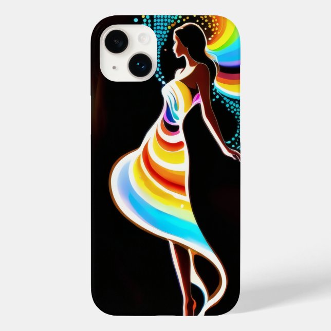 Rainbow Serenity iPhone/iPad Gehäuse Case-Mate iPhone Hülle (Rückseite)