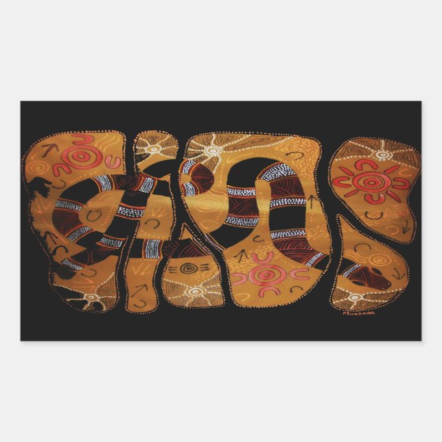 Rainbow Serpent Dreaming Stickers (Vorderseite)