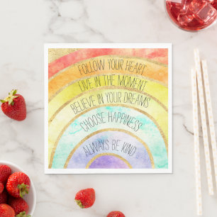 Rainbow Serviette