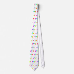 Rainbow Shalom Krawatte
