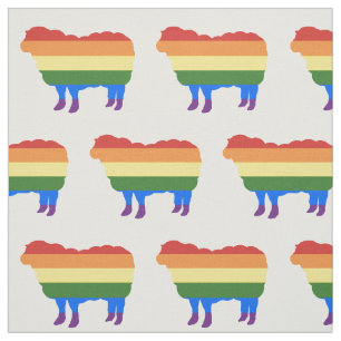 Rainbow Sheep Stoff