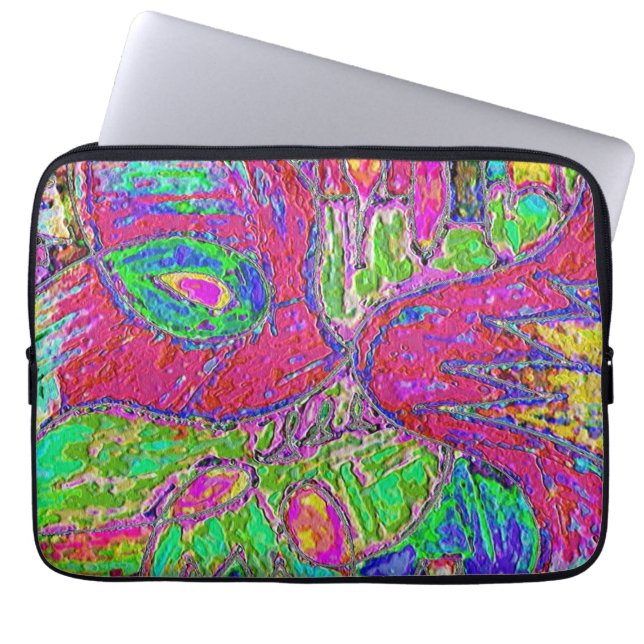 Rainbow Sherbert Laptopschutzhülle (Vorderseite)