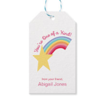 Rainbow Shooting Star Retro Valentinstag