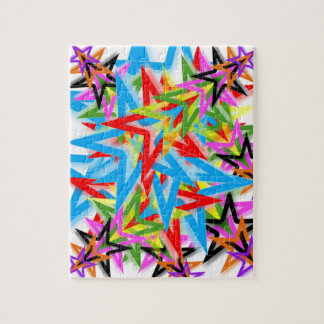 Rainbow Shooting Stars Puzzle