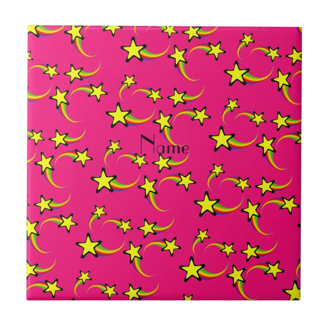 Rainbow Shooting Stars Thunder_Cove Fliese (Vorderseite)