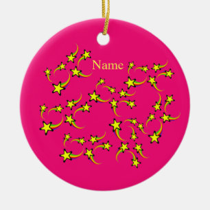 Rainbow Shooting Stars Thunder_Cove Keramik Ornament