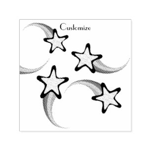 Rainbow Shooting Stars Thunder_Cove  Permastempel
