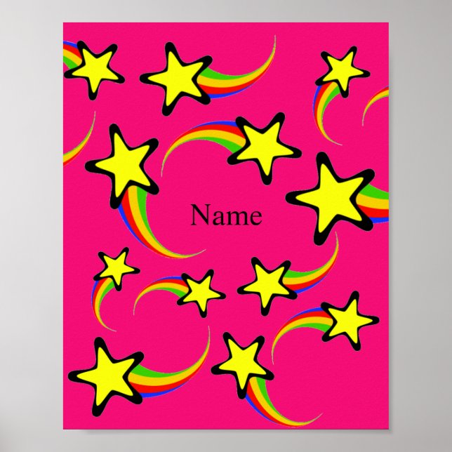 Rainbow Shooting Stars Thunder_Cove Poster (Vorne)