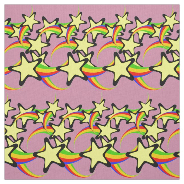 Rainbow Shooting Stars Thunder_Cove Stoff (Muster)