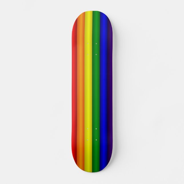 Rainbow Skateboard (Vorderseite)