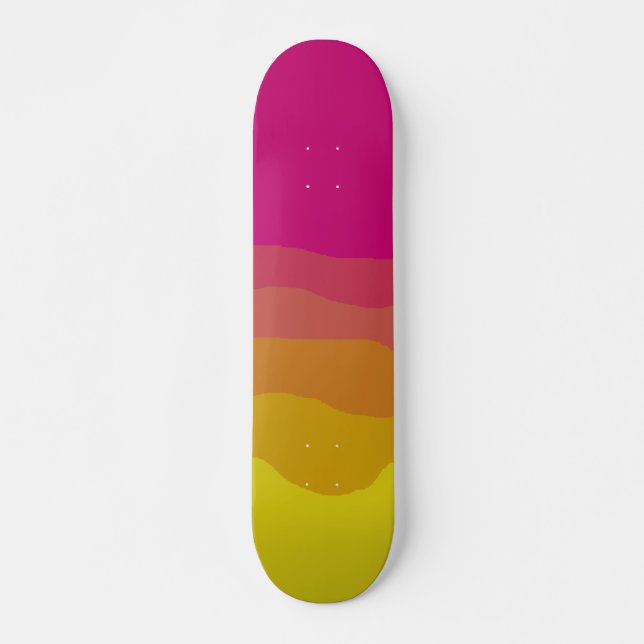 Rainbow Skateboard (Vorne)