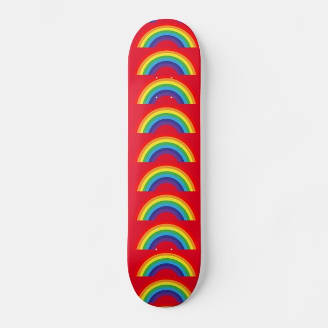RAINBOW SKATEBOARD (Vorderseite)