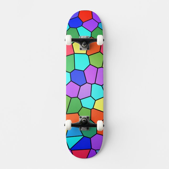 Rainbow-Skateboard Skateboard (Vorderseite)