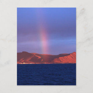 Rainbow Skies Office personalize Destiny's Postkarte