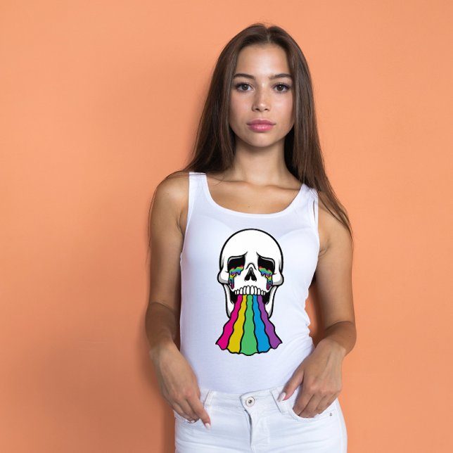 Rainbow Skull T-Shirt (Von Creator hochgeladen)