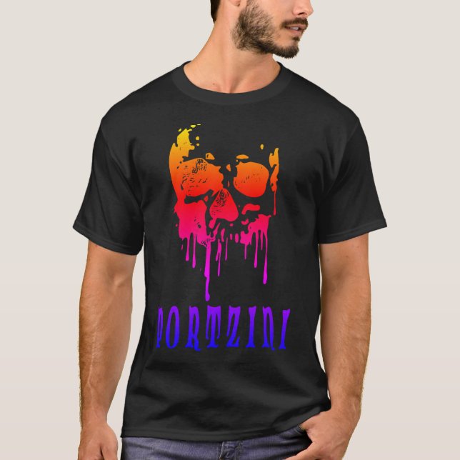 Rainbow Skull T-Shirt (Vorderseite)