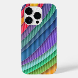 Rainbow Slice Pattern Boho Case-Mate iPhone 14 Pro Hülle