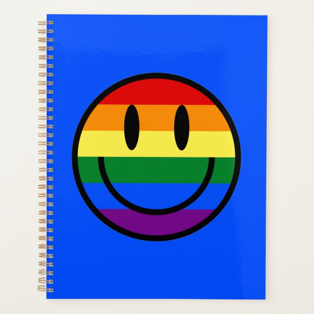 Rainbow-Smiley Planer (Vorderseite)