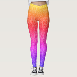 Rainbow Snake Leggings