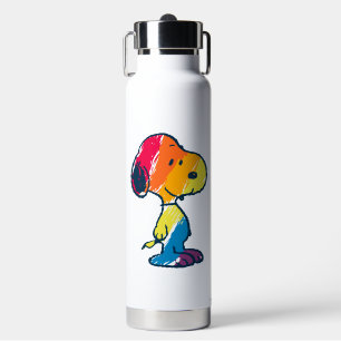 Rainbow Snoopy Trinkflasche