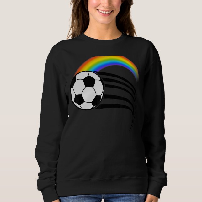 Rainbow Soccer Sweatshirt (Vorderseite)