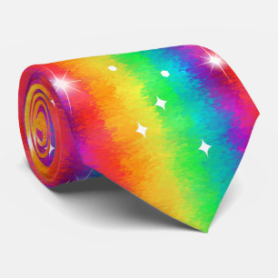 Rainbow Sparkle Celebration Krawatte