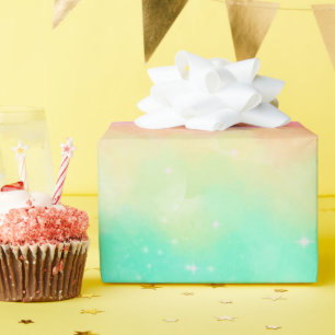Rainbow Sparkle Geschenkpapier