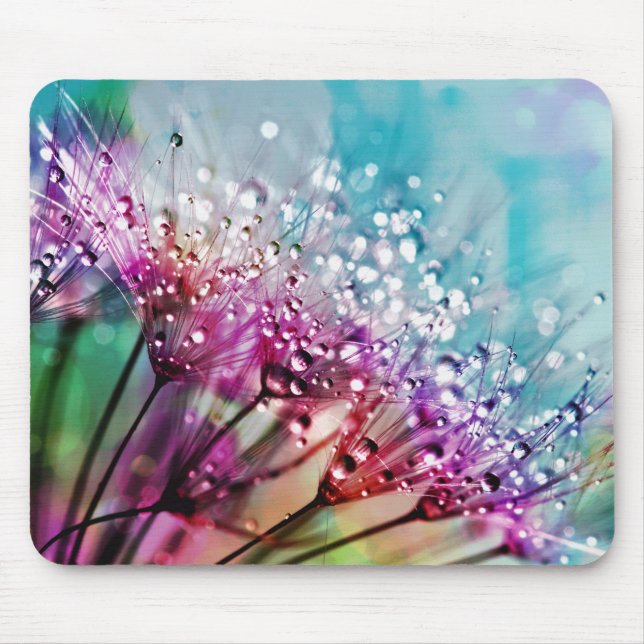 Rainbow Spectrum-Blume Mousepad (Vorne)