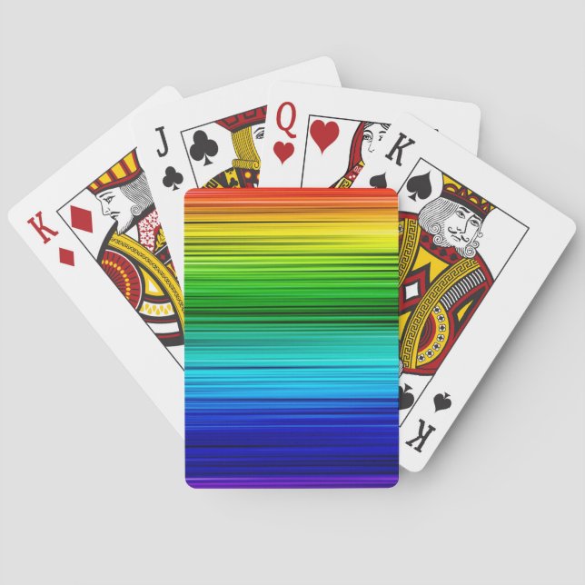 Rainbow Spielkarten (Rückseite)