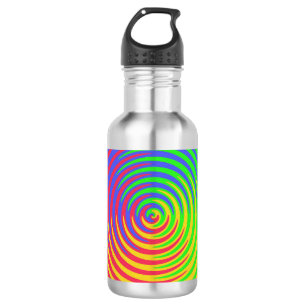 Rainbow Spiral 18oz Wasserflasche
