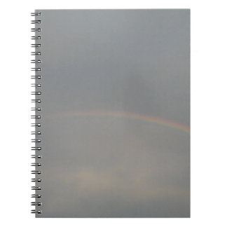 Rainbow Spiral Foto Notebook Notizblock