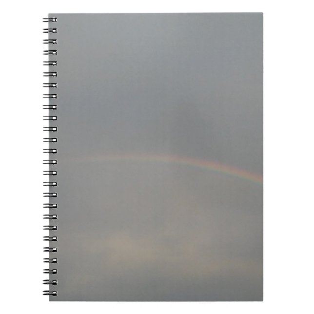 Rainbow Spiral Foto Notebook Notizblock (Vorderseite)