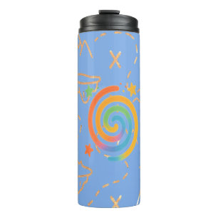 Rainbow Spiral Galaxy Thermosbecher