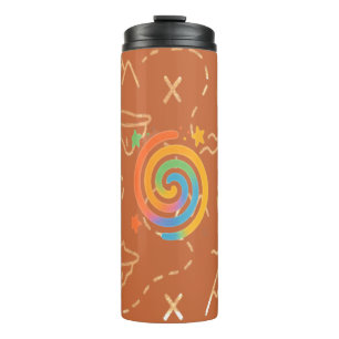 Rainbow Spiral Galaxy Thermosbecher