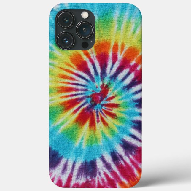 Rainbow Spiral Gefärbte Krawatte Case-Mate iPhone Hülle (Rückseite)