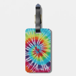 Rainbow Spiral Gepäckanhänger