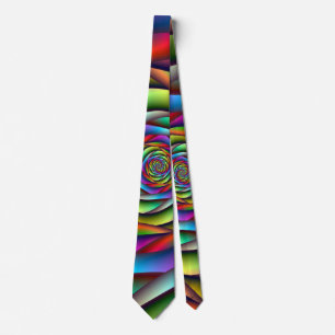 Rainbow Spiral Krawatte