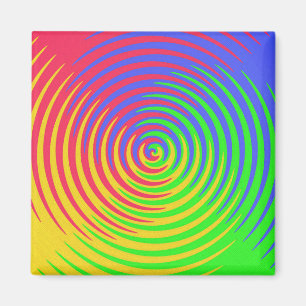 Rainbow Spiral Magnet