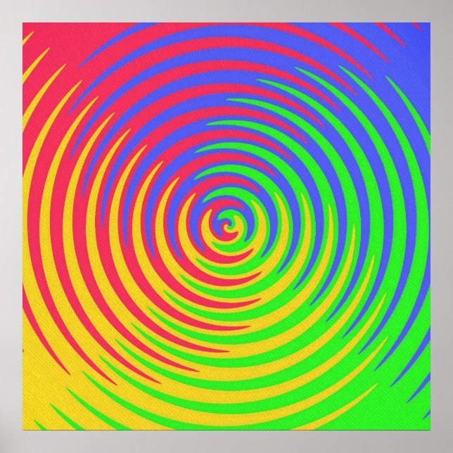 Rainbow Spiral Poster (Vorne)