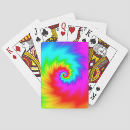 Rainbow Spiral Spielkarten