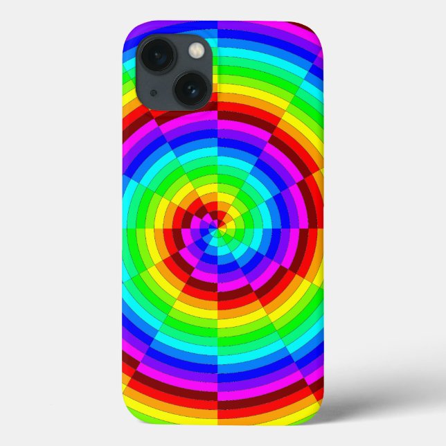 Rainbow Spiral von Kenneth Yoncich Case-Mate iPhone Hülle (Rückseite)