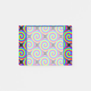 Rainbow Spiral von Kenneth Yoncich Post-it Klebezettel