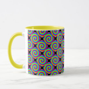 Rainbow Spiral von Kenneth Yoncich Tasse
