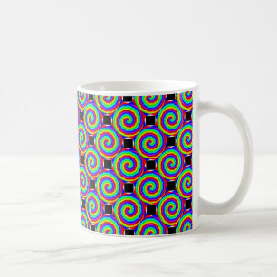 Rainbow Spiral von Kenneth Yoncich Tasse