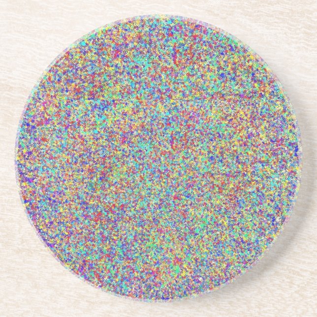 Rainbow-Spray-Untersetzer Untersetzer (Vorne)