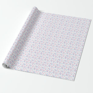 Rainbow Sprinkles Bigender Pride Flag Geschenkpapier