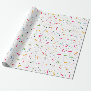 Rainbow Sprinkles Geschenkpapier
