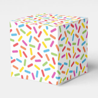 Rainbow Sprinkles Geschenkschachtel